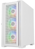 Компьютерный корпус Powercase ALISIO Micro X4W V2 TG ARGB White (CAMCXW-A4)