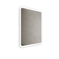 Зеркало MIXLINE Колорит ЭКОНОМ 600х700 (ШВ) сенсор выкл,светодиод подсв, универс.крепеж,без короба