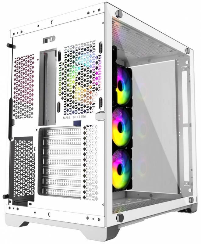 Компьютерный корпус Powercase VISION White CVWA-L4
