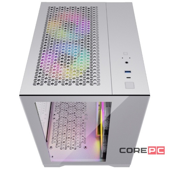 Компьютерный корпус Powercase VISION White CVWA-L4