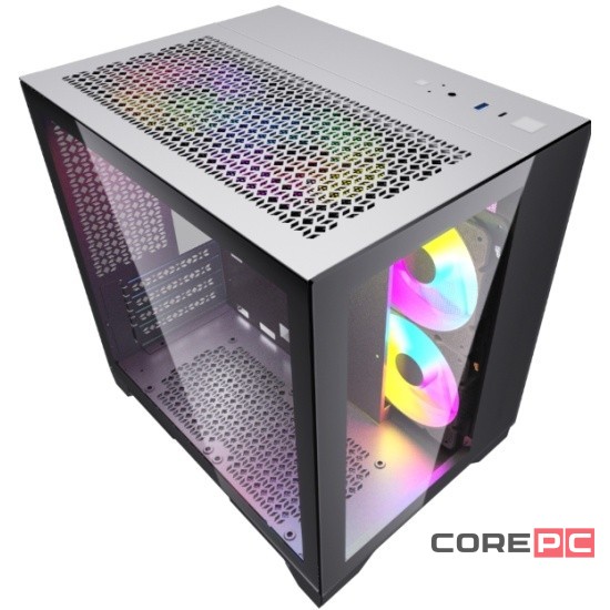 Компьютерный корпус Powercase VISION White CVWA-L4
