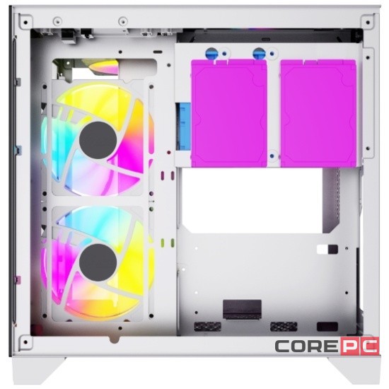 Компьютерный корпус Powercase VISION White CVWA-L4