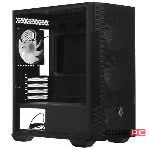 Компьютерный корпус MSI MAG FORGE M100R ARGB TG Window Brown Box 306-7G20R21-809
