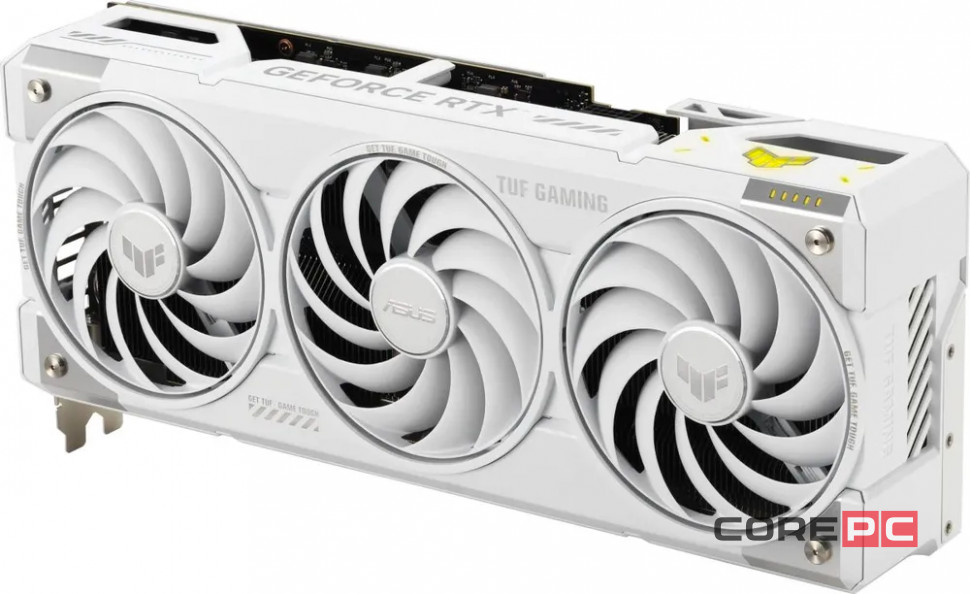 Видеокарта ASUS (TUF-RTX5070TI-O16G-BTF-WHITE) GeForce RTX 5070 Ti 16GB TUF GAMING BTF OC (90YV0N60-M0NA00)