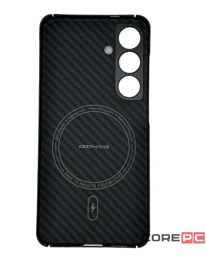 Накладка для Samsung Galaxy S24 Plus Keephone Kevilar MagSnap черный