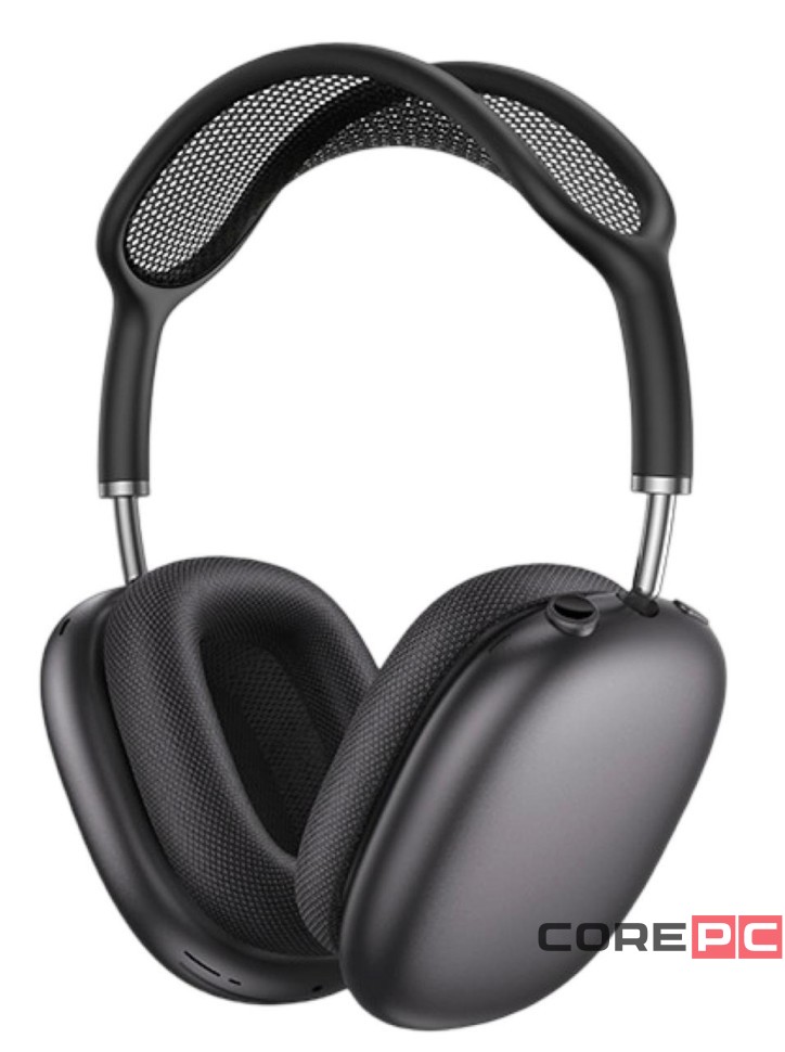 Стереонаушники Bluetooth полноразмерные Hoco W58 BT5.4/ANC/500mAh серые