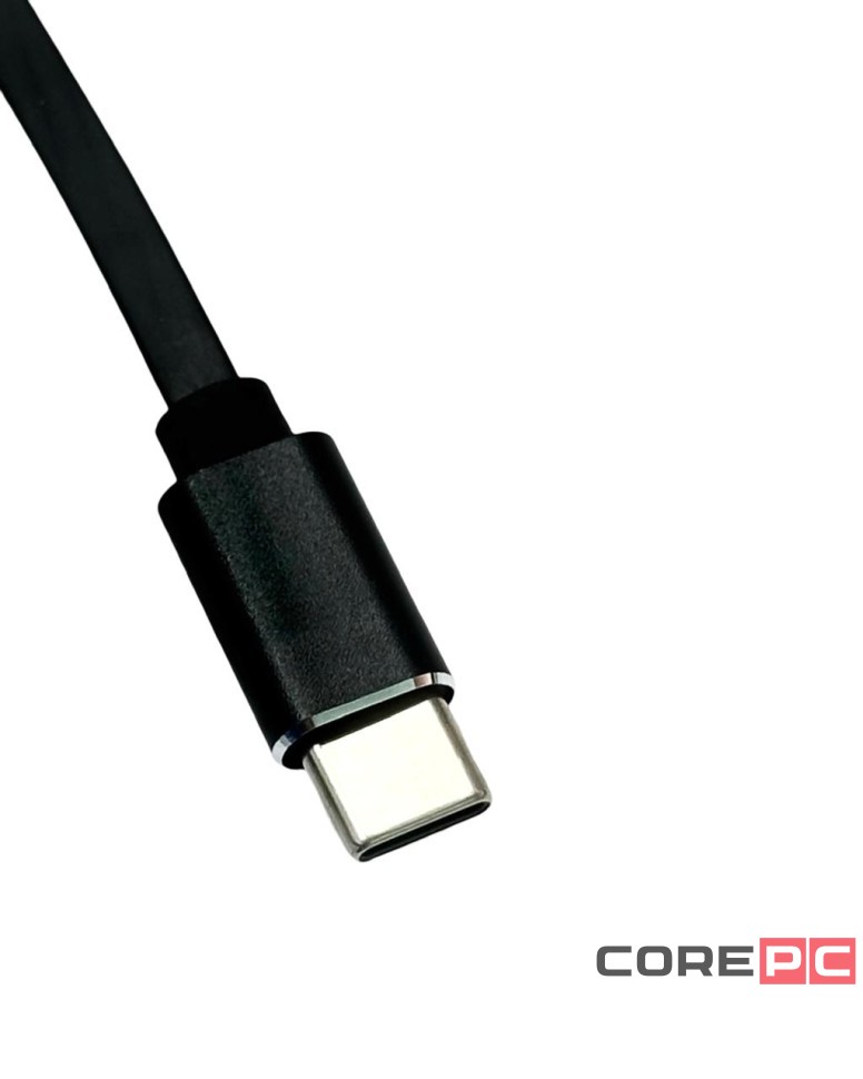 Стереонаушники Awei PC-9T с микрофоном Type-C 1.2м черные