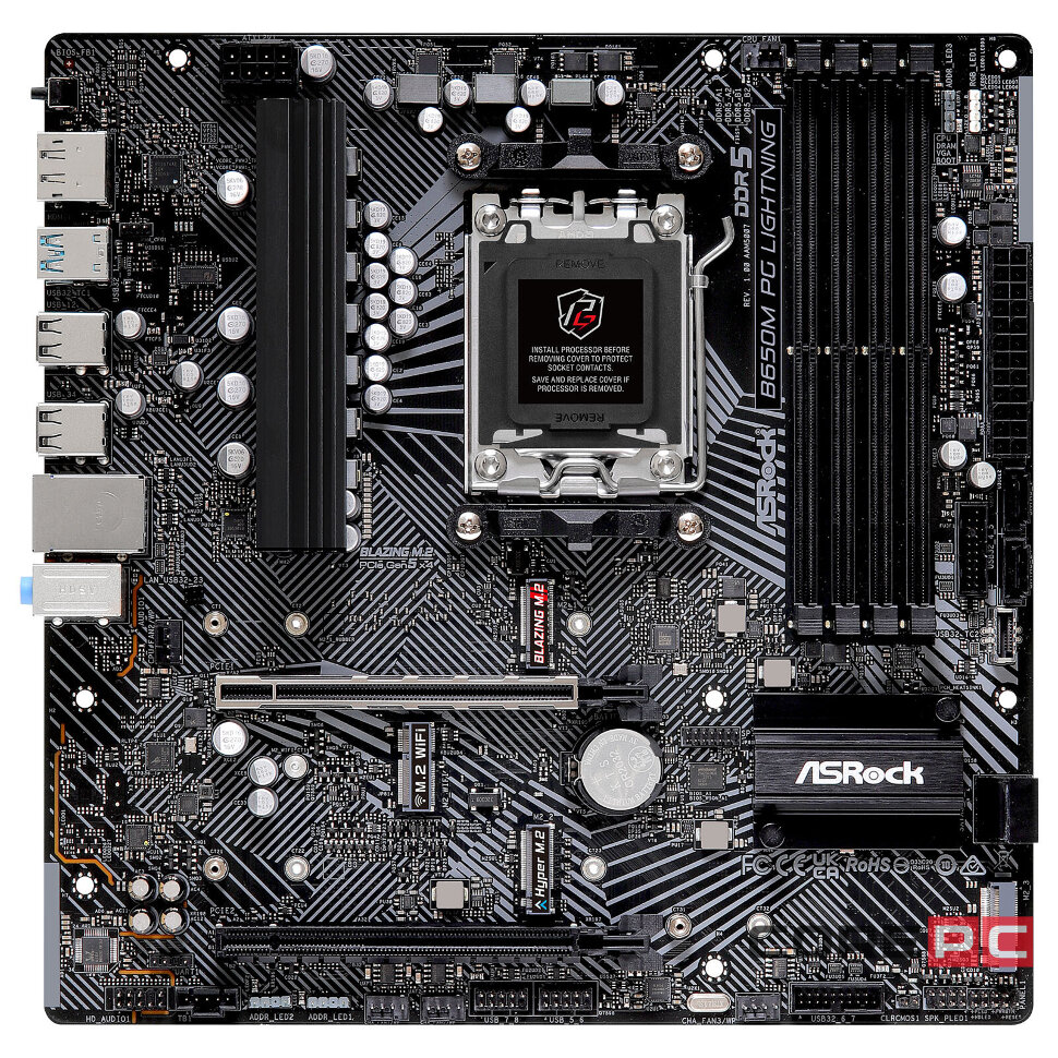 Материнская плата ASRock B650M PG LIGHNING