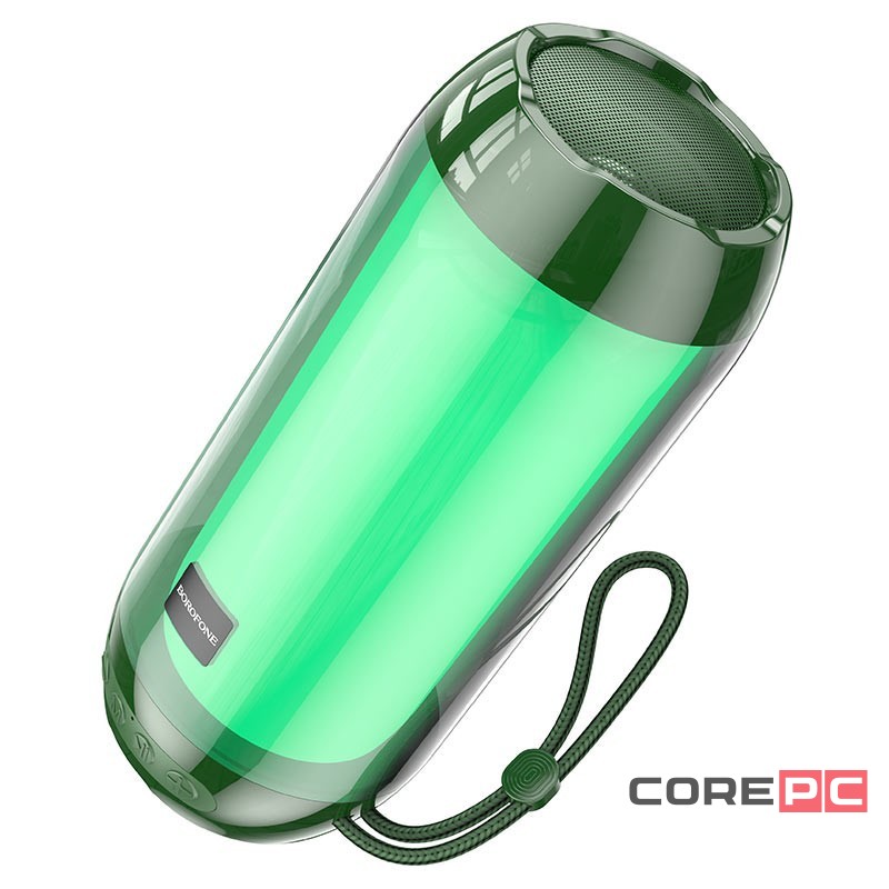 Bluetooth колонка Borofone BR25 BT5.3/1200mAh/2ч/5Вт/TF/USB темно-зеленая