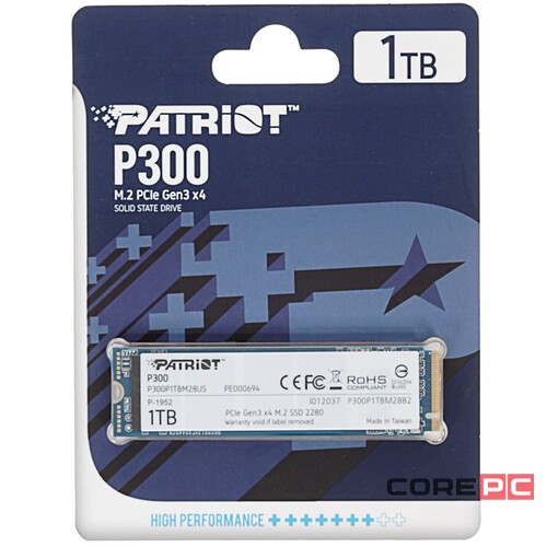 Твердотельный накопитель Patriot 1000 Gb P300 (P300P1TBM28)