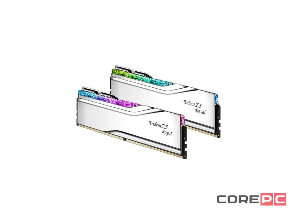 Оперативная память 64 Gb 6400 MHz G.Skill TRIDENT Z5 Royal White (F5-6400J3239G32GX2-TR5S)