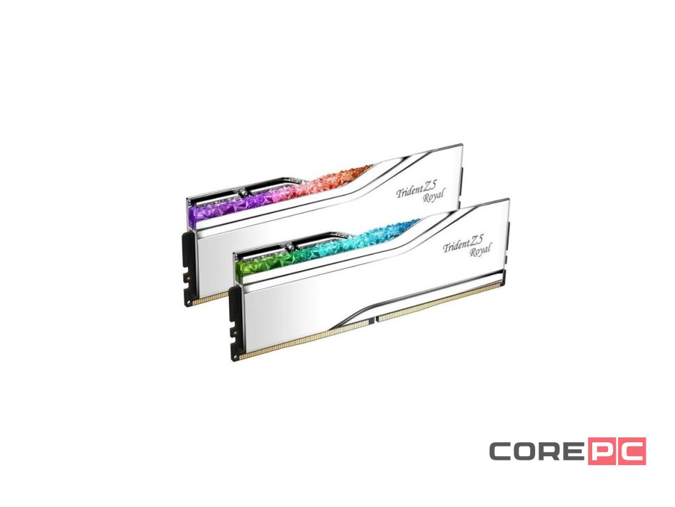 Оперативная память 64 Gb 6400 MHz G.Skill TRIDENT Z5 Royal White (F5-6400J3239G32GX2-TR5S)