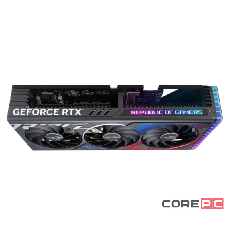 Видеокарта ASUS (ROG-STRIX-RTX4060-O8G-GAMING) GeForce RTX 4060 8GB ROG STRIX OC 90YV0JB0-M0NA00