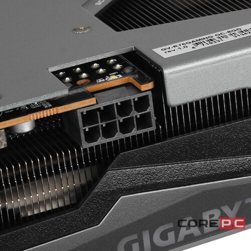 Видеокарта Gigabyte (GV-R76GAMING OC-8GD) Radeon RX 7600 8GB GAMING OC
