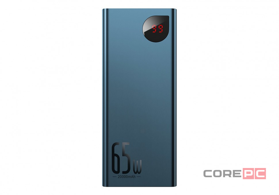 Powerbank Baseus Adaman 20000mAh 2USB 65W (PPIMDA-D03) синии