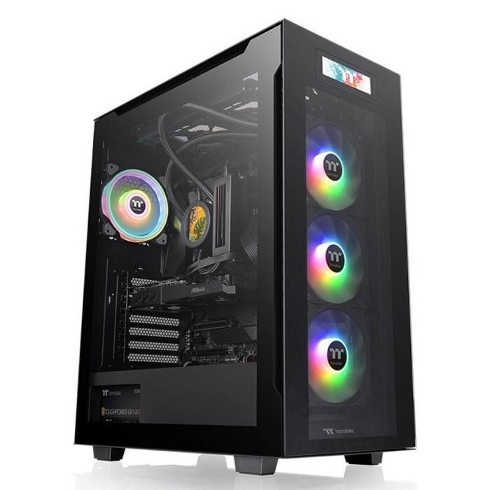 Компьютерный корпус Thermaltake DIVIDER 550 ULTRA TG Black CA-1T7-00M1WN-00