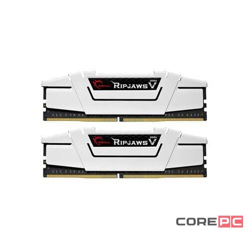 Оперативная память 32 Gb 3600 MHz G.Skill RIPJAWS V White (F4-3600C18D-32GVW)