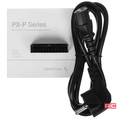 Блок питания Deepcool 1000W PX1000P Black R-PXA00P-FC0B-EU 16 Pin (PCIe 5.0 Connector Cable Details)