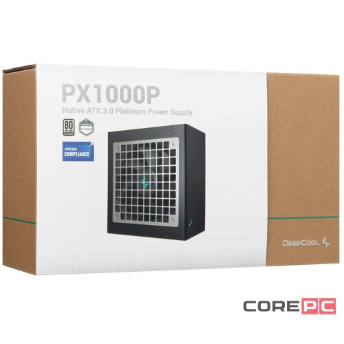 Блок питания Deepcool 1000W PX1000P Black R-PXA00P-FC0B-EU 16 Pin (PCIe 5.0 Connector Cable Details)