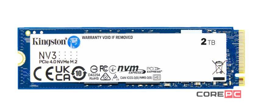 Твердотельный накопитель Kingston 2000 Gb (SNV3S/2000G)