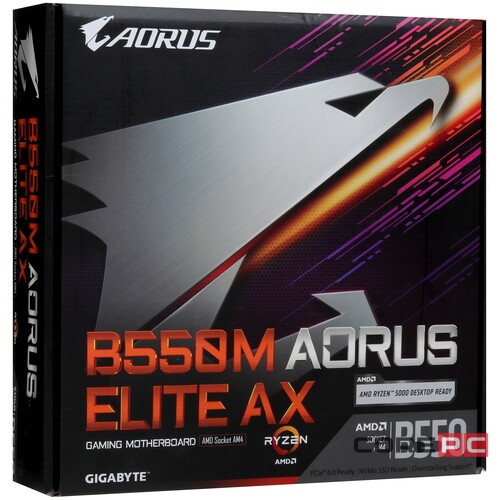 Материнская плата Gigabyte B550M AORUS ELITE AX