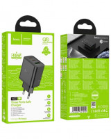Сетевое зар. устр. Hoco N50 1USB/2С 45W черное