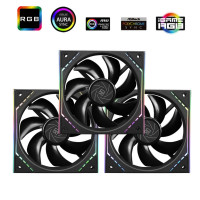 Комплект вентиляторов для корпуса Thermalright TL-M12 X3 ARGB Black (TRTLM12.3P)