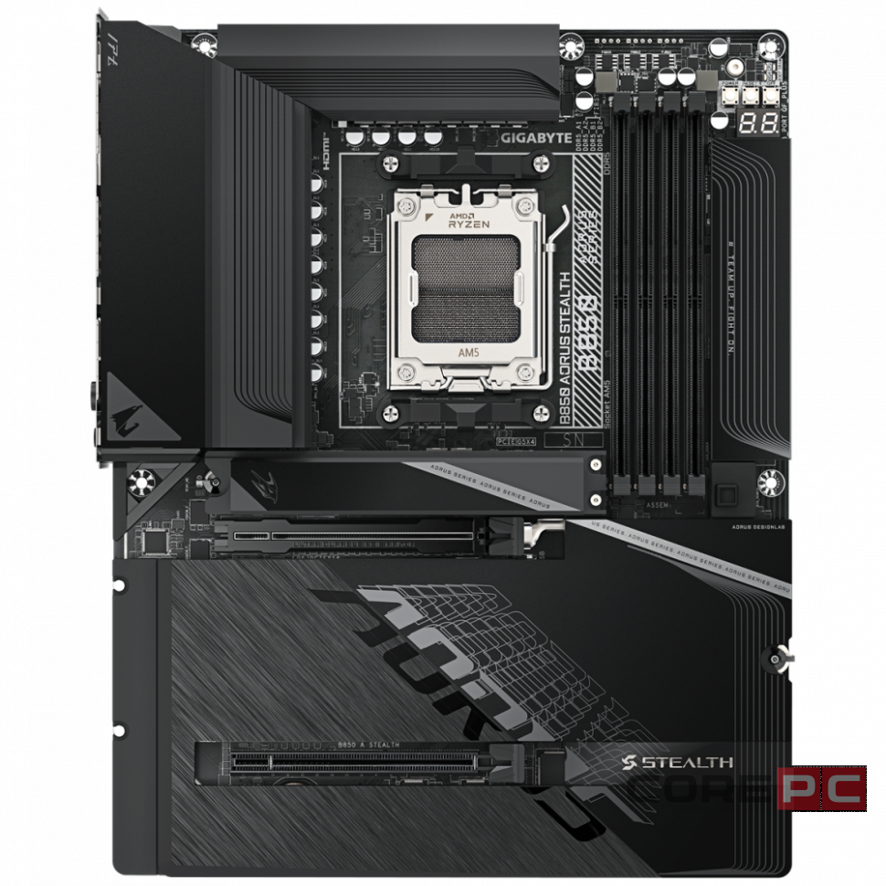 Материнская плата Gigabyte AORUS B850 AORUS STEALTH