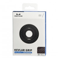 Магнитное кольцо Keephone Kevlar Grip черное