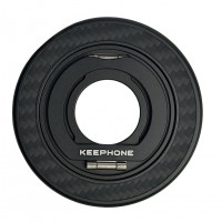Магнитное кольцо Keephone Kevlar Grip черное