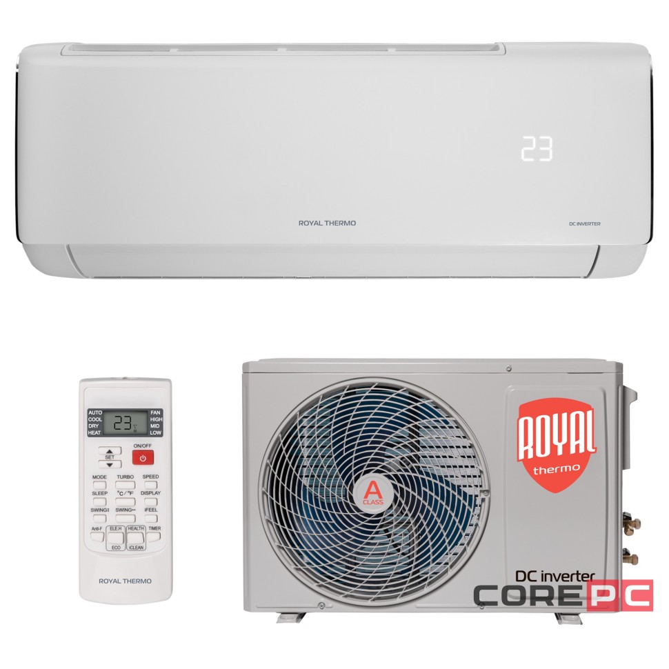 Сплит-система инверторного типа Royal Thermo Milano DC RTMI-07HN1 комплект