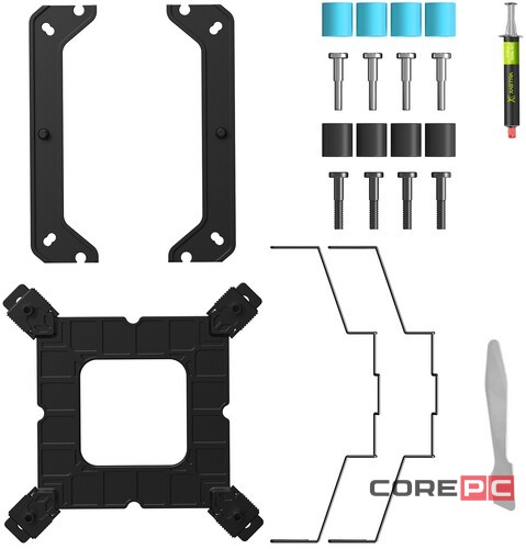 Кулер для процессора XASTRA AR400 DIGITAL BK (AR400-BKDFPX-GL)