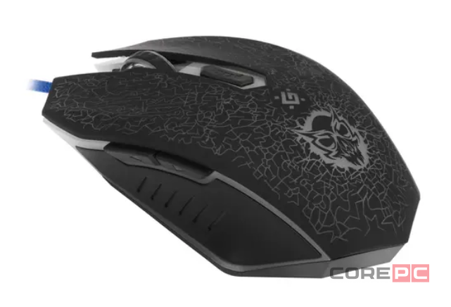 Проводная игровая мышь Defender Shock (GM-110L) USB (черный)