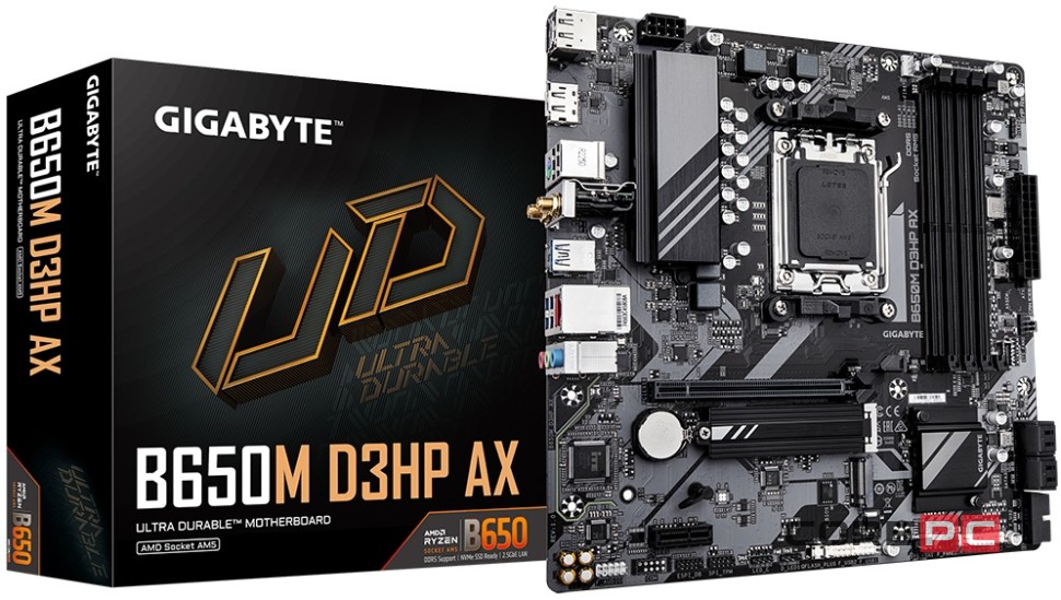 Материнская плата Gigabyte B650M D3HP AX 1.2