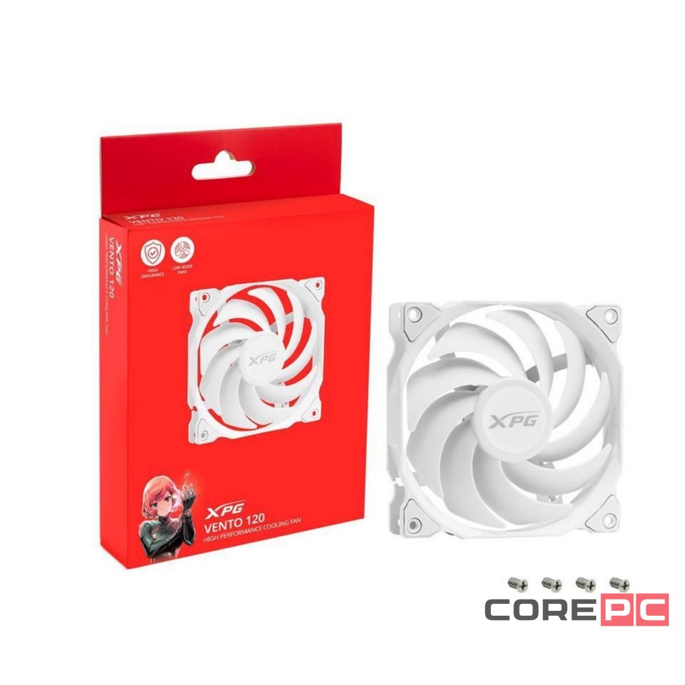 Вентилятор для корпуса ADATA XPG VENTO120-WHCWW