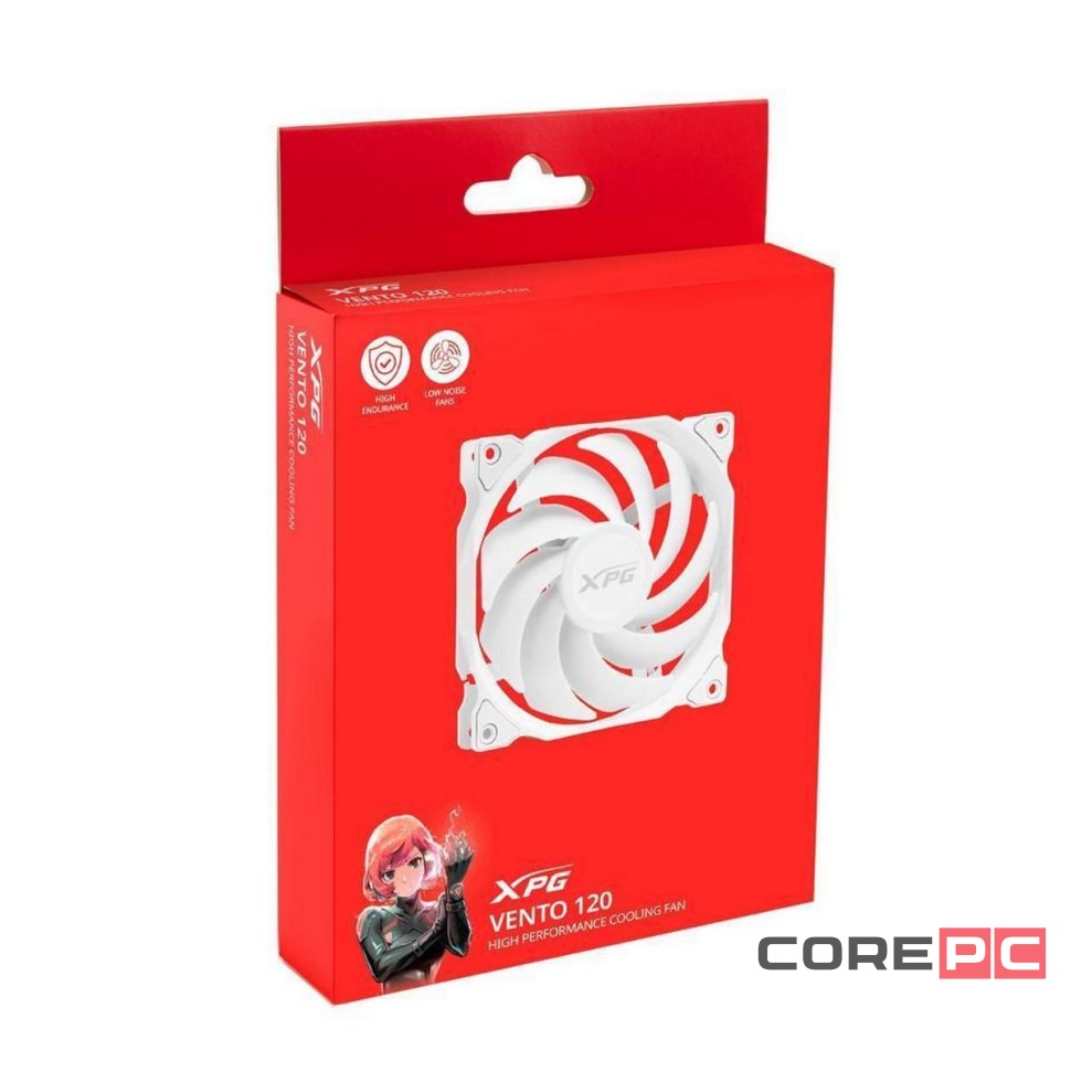 Вентилятор для корпуса ADATA XPG VENTO120-WHCWW
