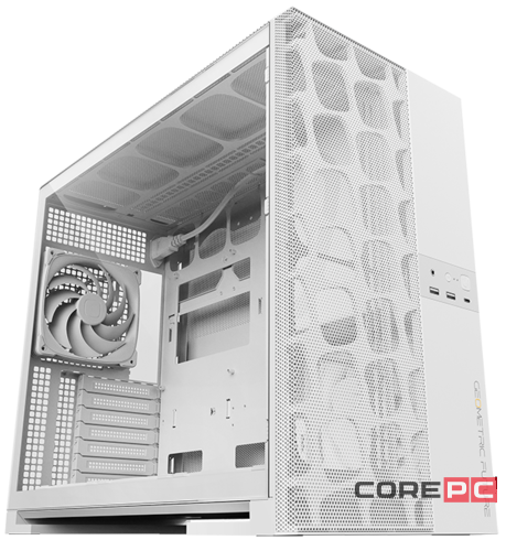 Компьютерный корпус Geometric Future Model 5 ARGB Vent White with fans (1AM5VTWT01100)