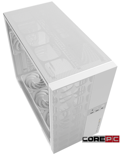 Компьютерный корпус Geometric Future Model 5 ARGB Vent White with fans (1AM5VTWT01100)