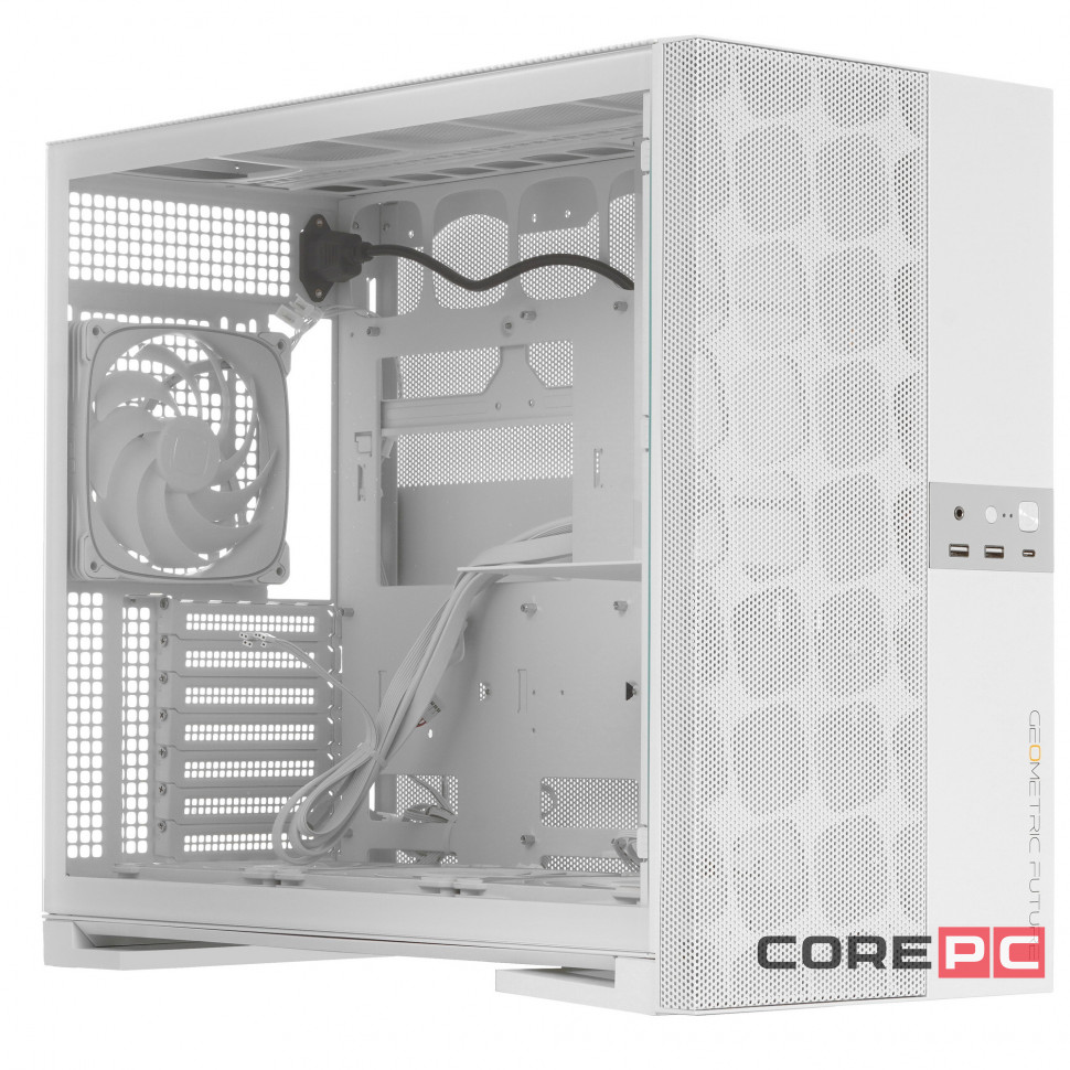 Компьютерный корпус Geometric Future Model 5 ARGB Vent White with fans (1AM5VTWT01100)