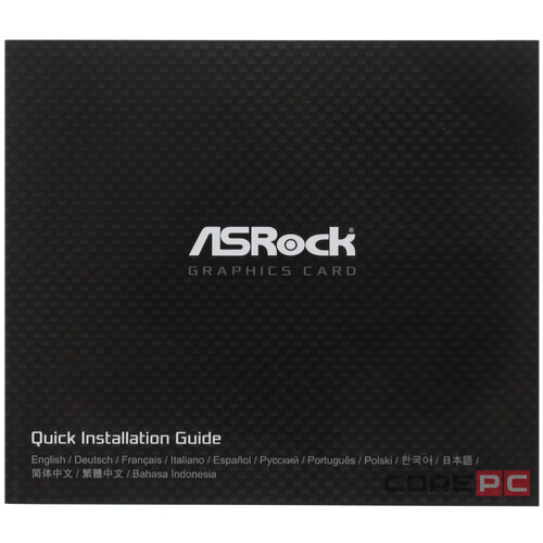 Видеокарта ASRock (RX6700XT CLP 12GO) Radeon RX6700 XT 12GB Challenger Pro OC