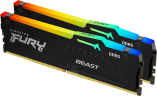 Оперативная память 64 Gb 6000 MHz Kingston FURY Beast RGB Black (KF560C36BBE2AK2-64)