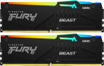 Оперативная память 64 Gb 6000 MHz Kingston FURY Beast RGB Black (KF560C36BBE2AK2-64)