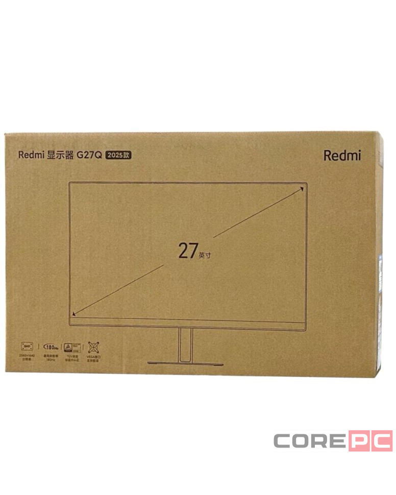 Монитор Xiaomi Redmi Display G27 (P27FBB-RG) черный