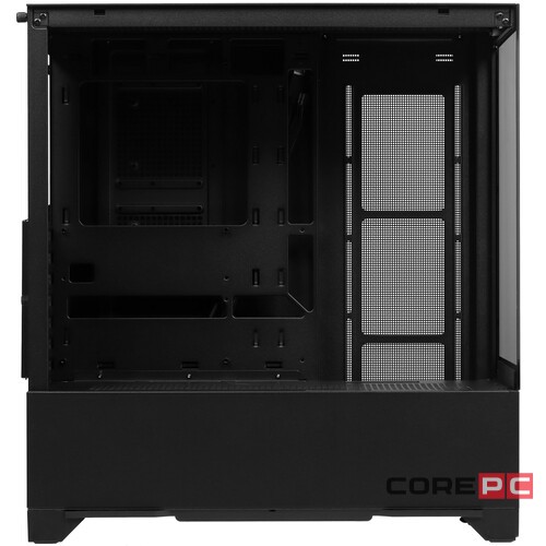 Компьютерный корпус Powercase VISION Black V2 TG Black (CVBAV2-L0)