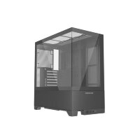 Компьютерный корпус Powercase VISION Black V2 TG Black (CVBAV2-L0)