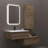 Зеркало MIXLINE Колорит ЭКОНОМ 500х700 (ШВ) сенсорн выкл,светодиод подсв,универс.крепеж,без короба