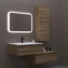 Зеркало MIXLINE Колорит ЭКОНОМ 500х700 (ШВ) сенсорн выкл,светодиод подсв,универс.крепеж,без короба
