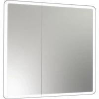Зеркальный шкаф MIXLINE Сканди 800х800 (ШВ) 2 створки, универ. датчик движения,свет. подсветка