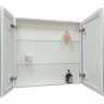 Зеркальный шкаф MIXLINE Сканди 800х800 (ШВ) 2 створки, универ. датчик движения,свет. подсветка