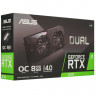 Видеокарта ASUS (DUAL-RTX3070-O8G-V2) GeForce RTX 3070 8GB DUAL OC V2 90YV0FQC-M0NA00